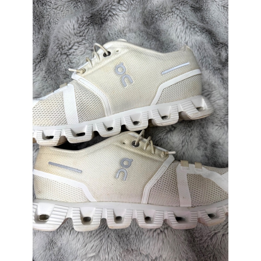 On Cloud 5 Undyed-White Running‎ Shoes Womens 8.5 Sneakers 59.98902